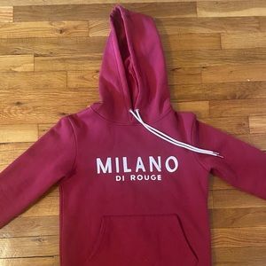 Milano Di Rouge Burgundy Sweatsuit